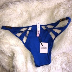 Agent Provocateur Tora Blue Bikini bottoms